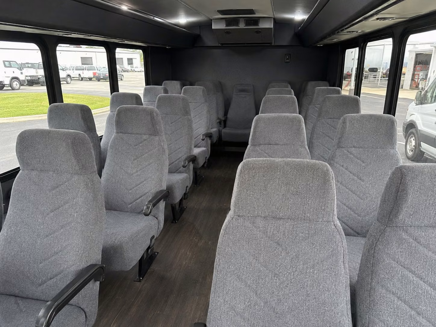 20 passenger minibus inside