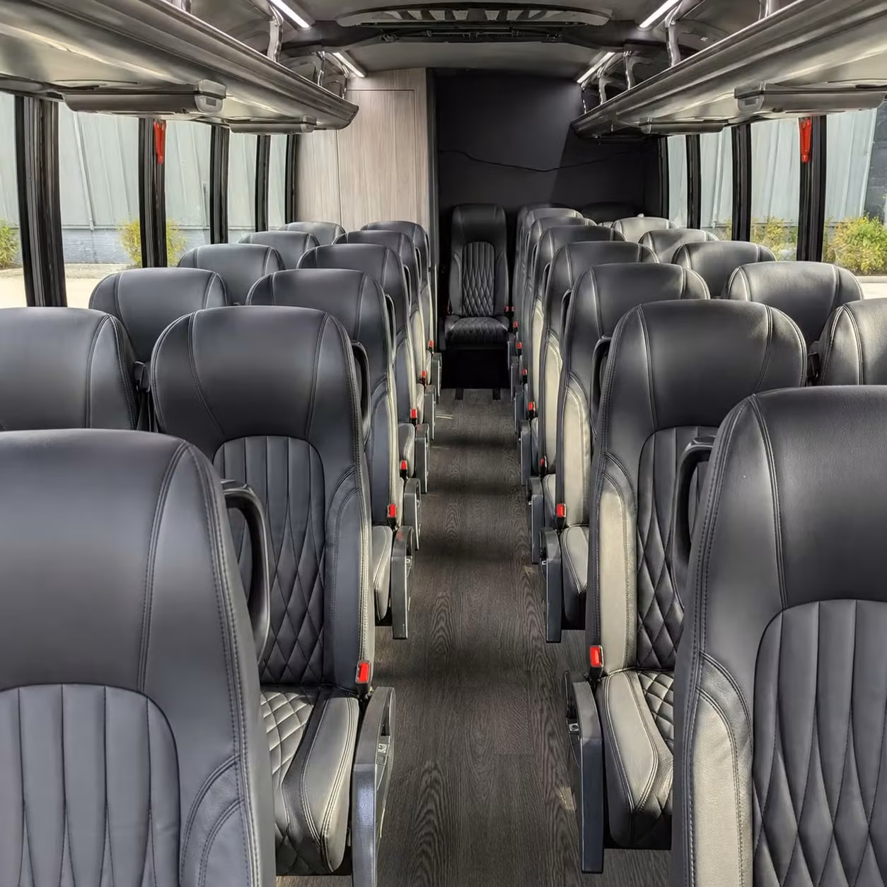 35 passenger minibus inside