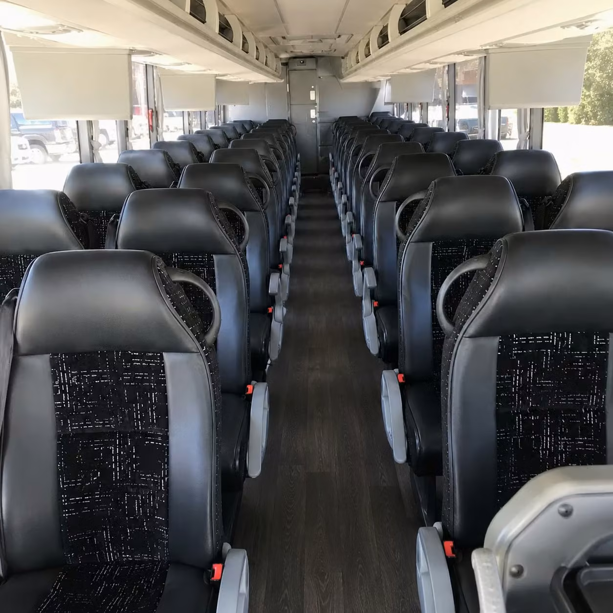 franklin charter bus interior