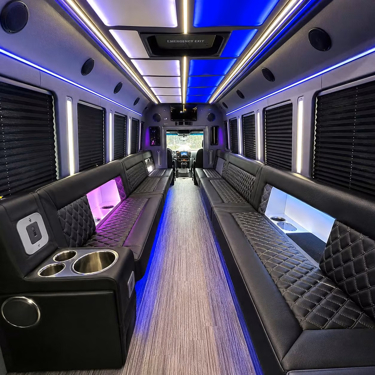 party bus interior