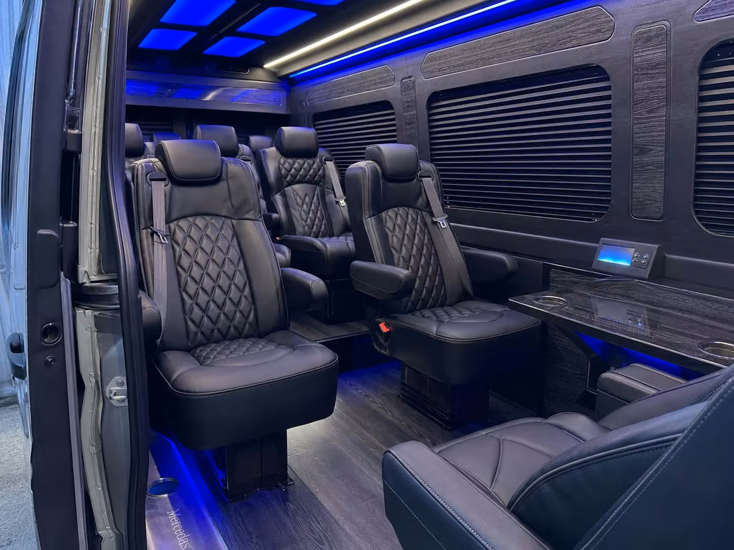 sprinter van transportation for groups and events across franklin